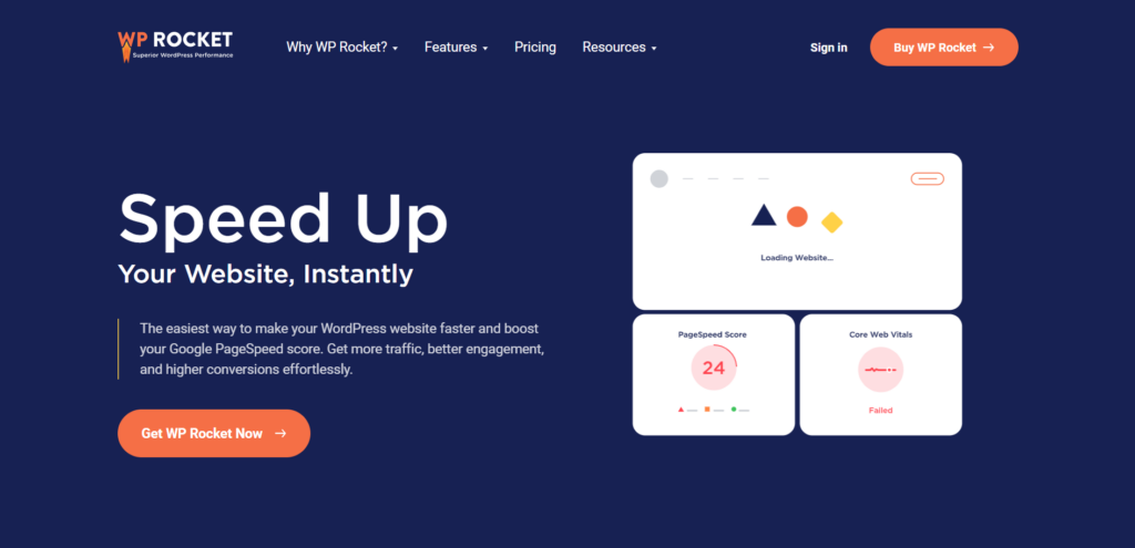 WP Rocket WordPress Plugin