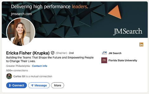 ตัวอย่างและวิธีสร้าง Profile LinkedIn ที่ดีในส่วนของเฮดไลน์