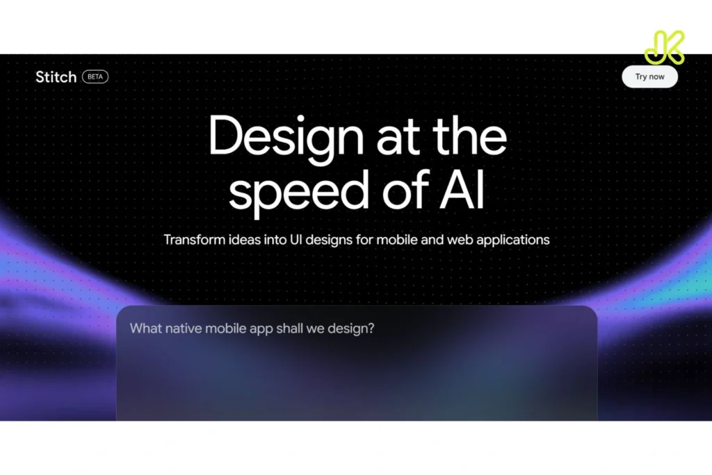 Google Stitch คือ AI Design Tool จาก Google Labs